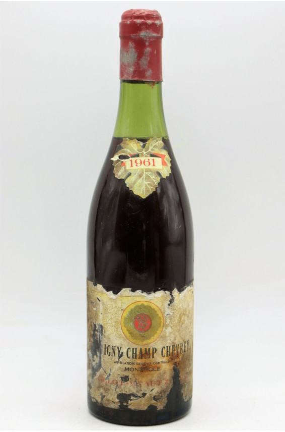 Tollot Beaut Savigny les Beaune 1er cru Champ Chevrey 1961 - PROMO -10% !