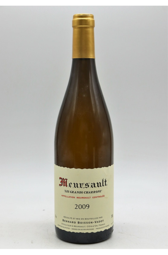 Boisson Vadot Meursault Grands Charrons 2009