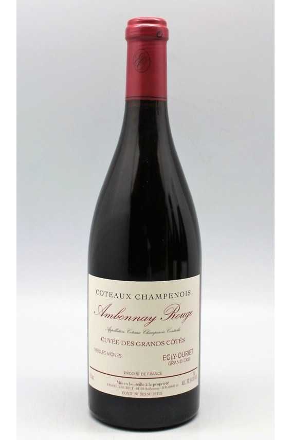 Egly Ouriet Côteaux Champenois Ambonnay Cuvée des Grands Côtés Vieilles Vignes 2020 rouge