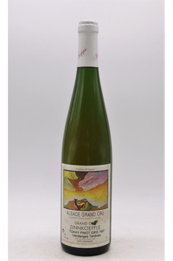 Seppi Landmann Alsace Grand Cru Tokay Pinot Gris Zinnkoepfle Vendanges Tardives 1997