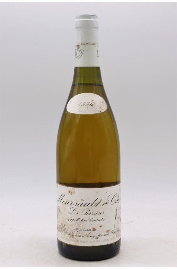 Leroy SA Leroy Meursault 1er cru Les Perrières 1996