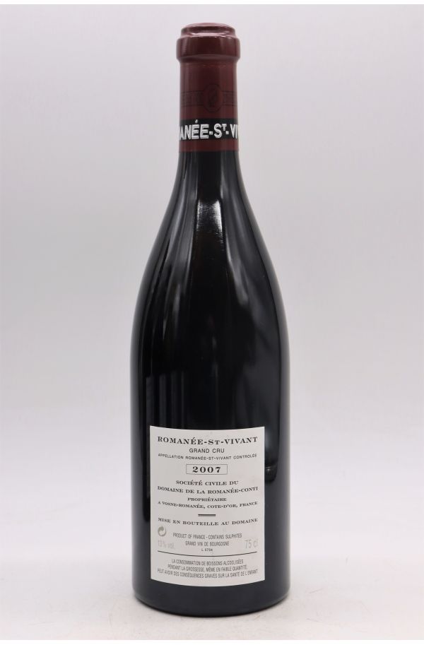 Romanée Conti Romanée Saint Vivant 2007