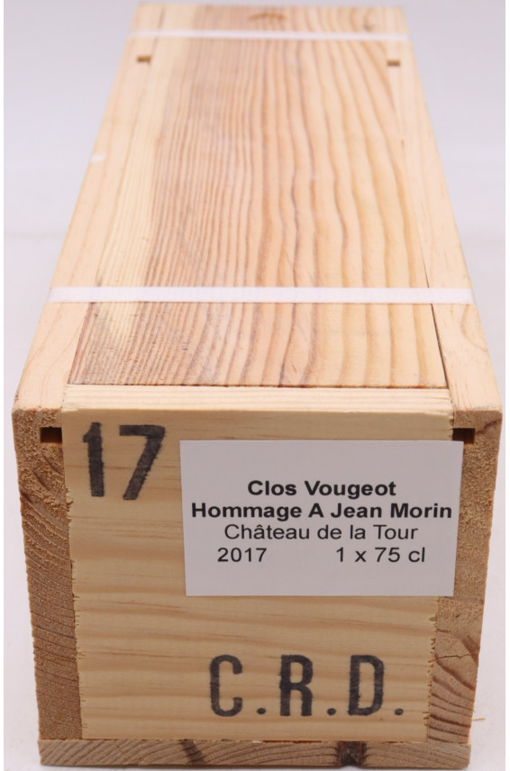 Château de la Tour Clos Vougeot Vieilles Vignes Hommage à Jean Morin 2017 OWC