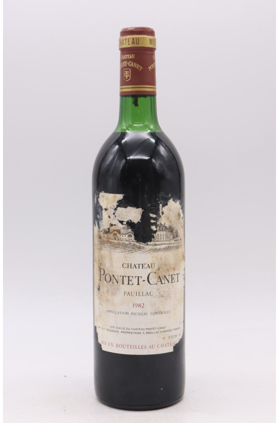 Pontet Canet 1982 -15% DISCOUNT !