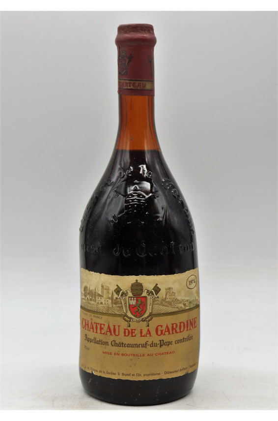 La Gardine Châteauneuf du Pape 1974 - PROMO -10% !