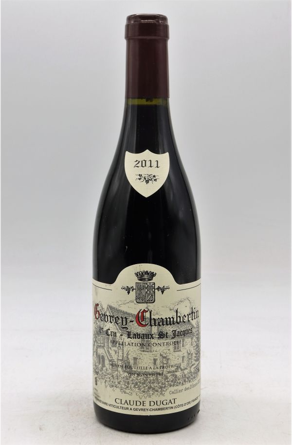 Claude Dugat Gevrey Chambertin 1er cru Lavaux Saint Jacques 2011
