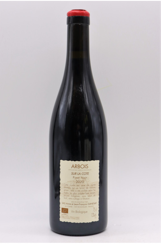 Jean François Ganevat Arbois Sur la Côte Pinot Noir 2020
