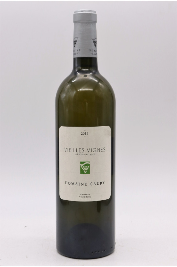 Gauby Côtes du Roussillon Villages Vieilles Vignes 2015 blanc