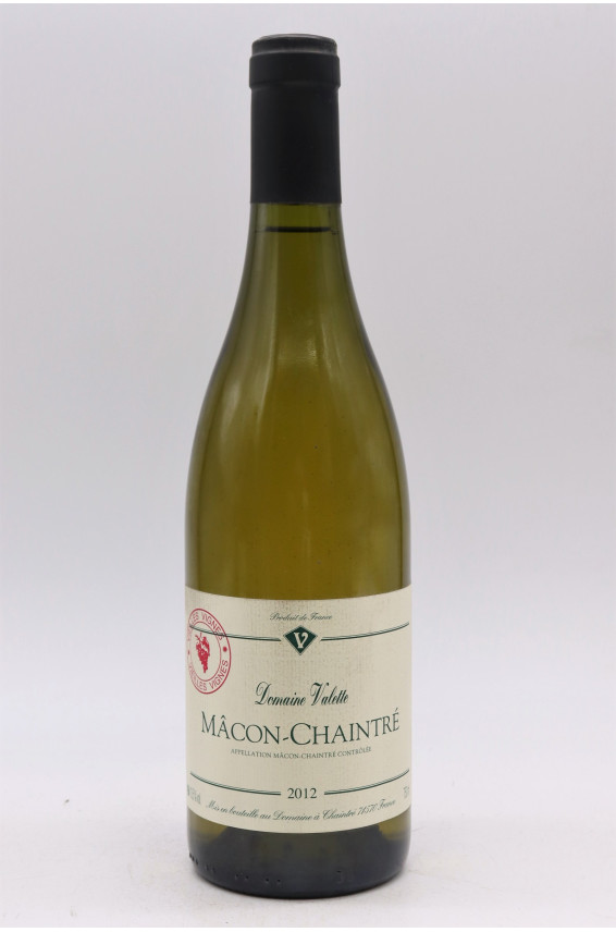 Valette Mâcon Chaintré Vieilles Vignes 2012 blanc