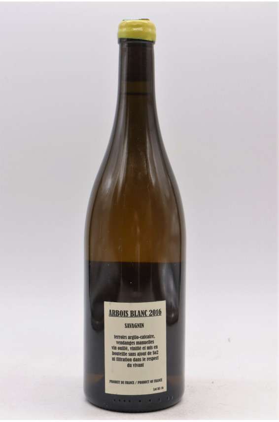 Renaud Bruyère & Adeline Houillon Arbois Pupillin Savagnin 2016