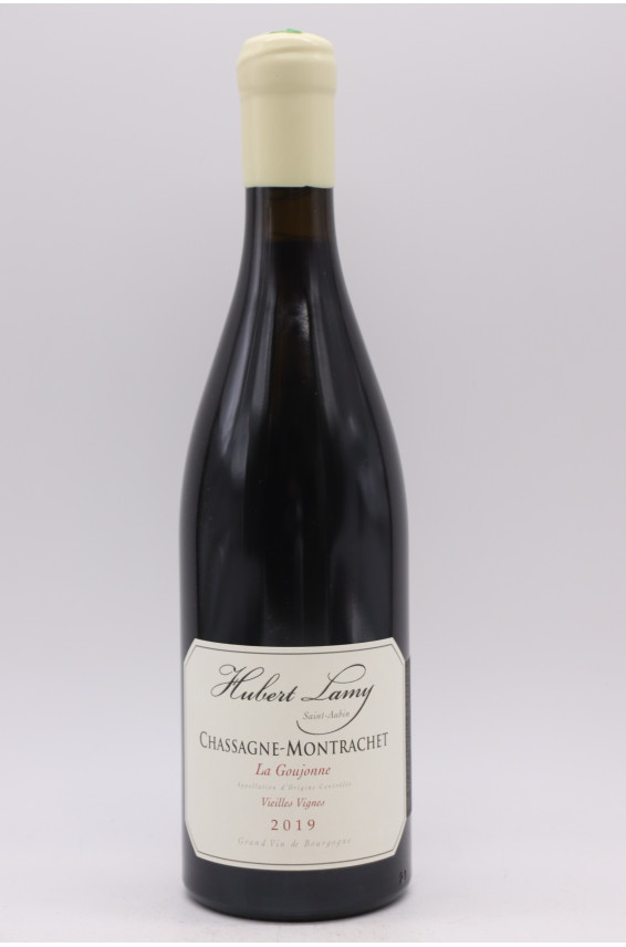 Hubert Lamy Chassagne Montrachet La Goujonne Vieilles Vignes 2019 rouge