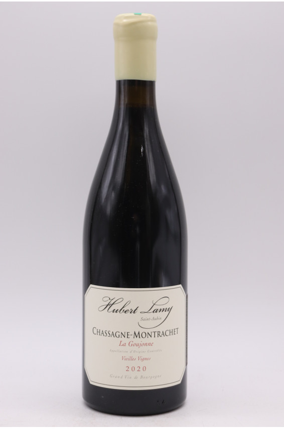 Hubert Lamy Chassagne Montrachet La Goujonne Vieilles Vignes 2020 rouge