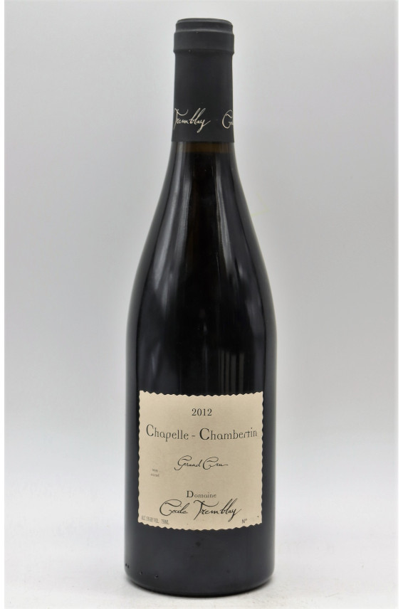 Cécile Tremblay Chapelle Chambertin 2012