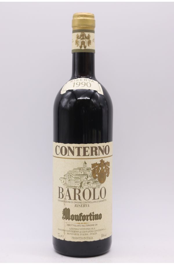 Giacomo Conterno Barolo Monfortino Riserva 1990