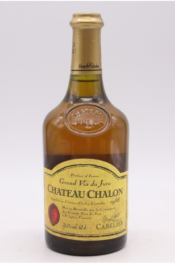Marcel Cabelier Château Chalon 1988 62cl