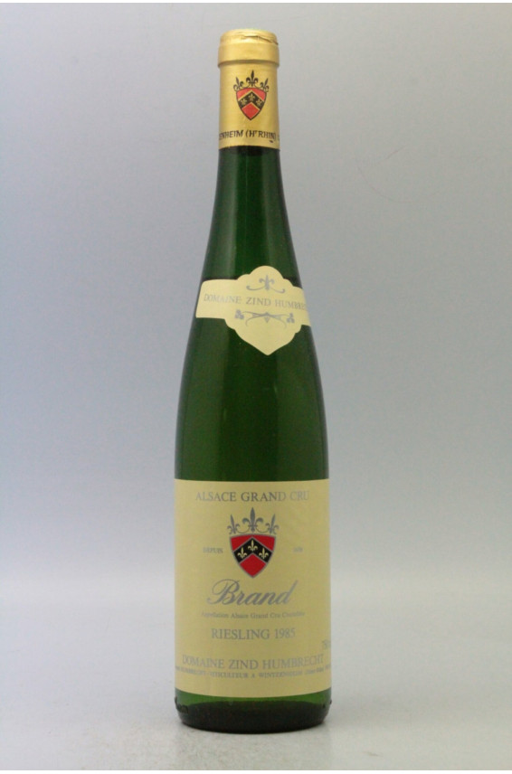 Zind Humbrecht Alsace Riesling Grand cru Brand 1985 -5% DISCOUNT !