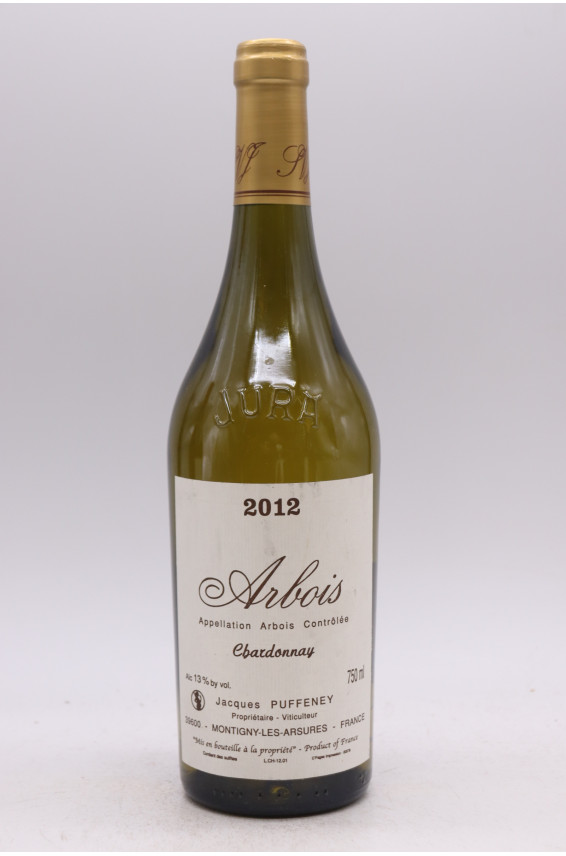 Jacques Puffeney Arbois Chardonnay 2012