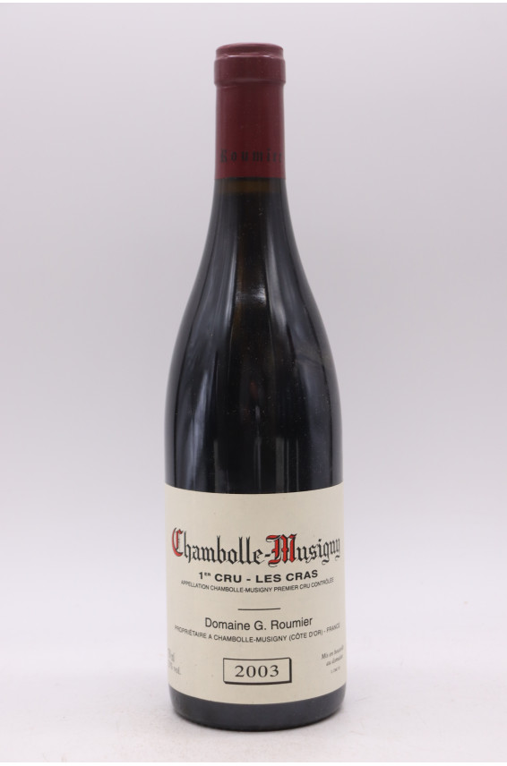 Georges Roumier Chambolle Musigny 1er cru Les Cras 2003