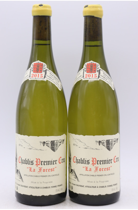 Vincent Dauvissat Chablis 1er cru Forest 2015
