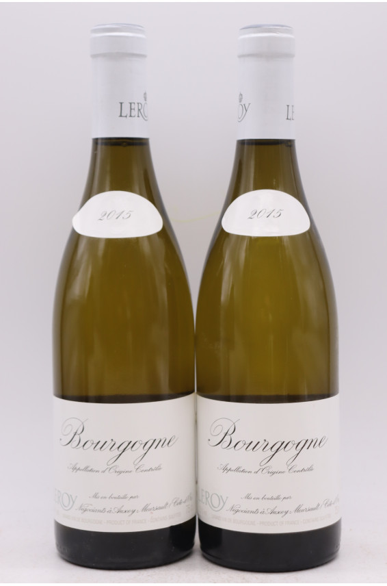 Leroy SA Bourgogne 2015 blanc