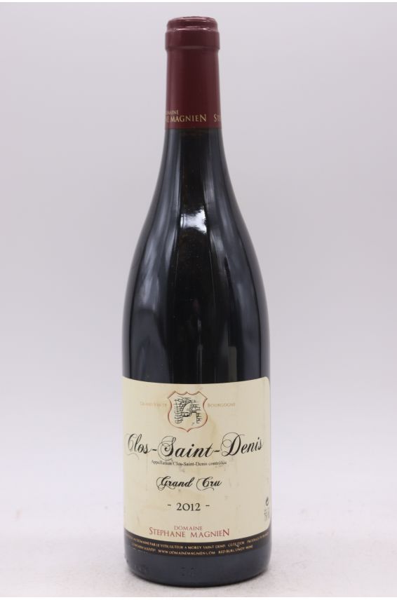 Stéphane Magnien Clos Saint Denis 2012
