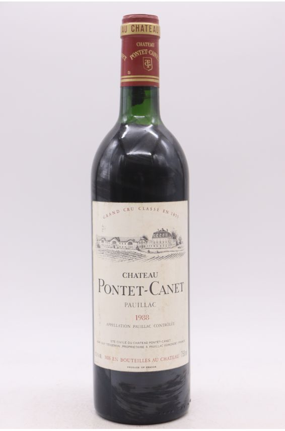 Pontet Canet 1988