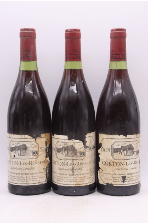 Robert Gibourg Corton Les Renardes 1983 -10% DISCOUNT !