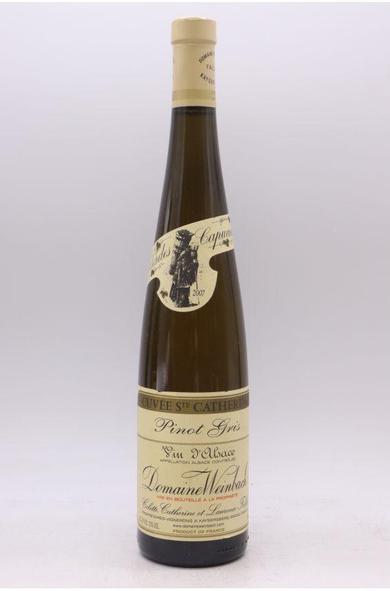 Weinbach Alsace Pinot Gris Cuvée Ste Catherine 2007