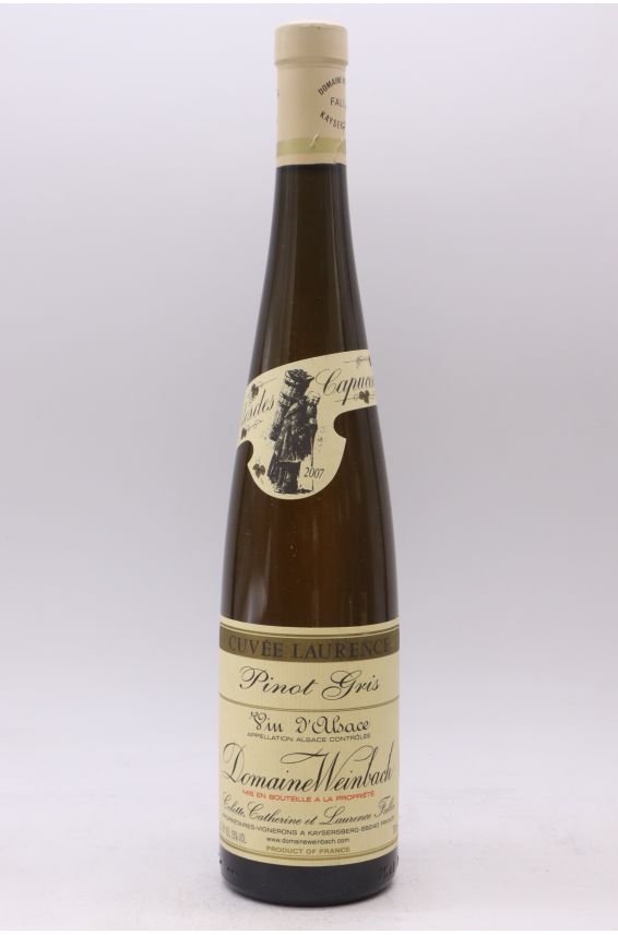 Weinbach Alsace Pinot Gris Cuvée Laurence 2007