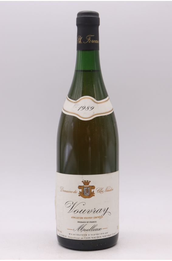 Foreau Vouvray Moelleux 1989