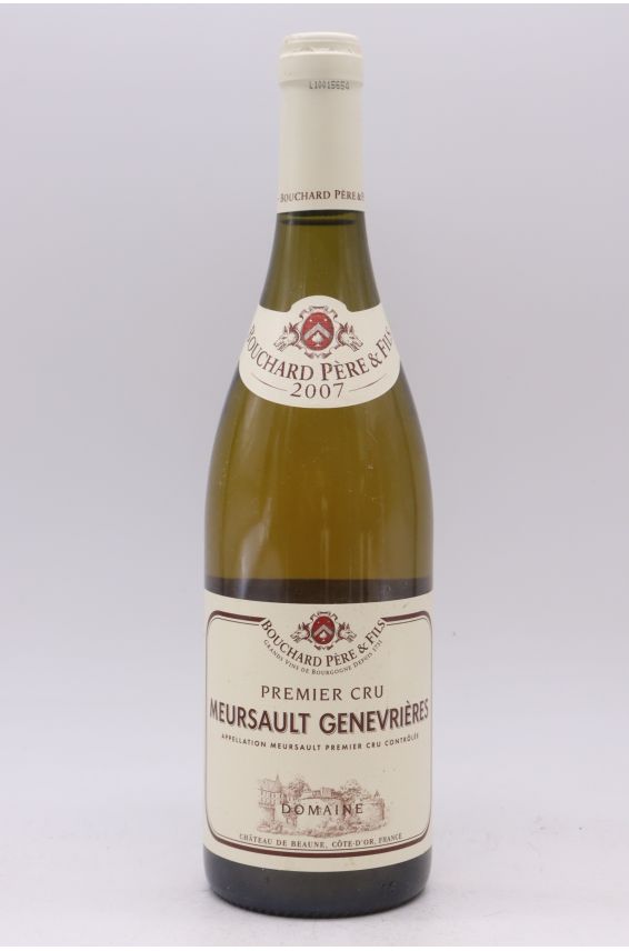 Bouchard P&F Meursault 1er cru Genevrières 2007