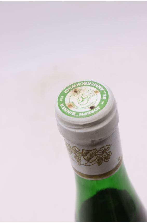 Binner Alsace Grand cru Gewurztraminer Kaefferkopf Cuvée Centenaire 1988 -10% DISCOUNT !