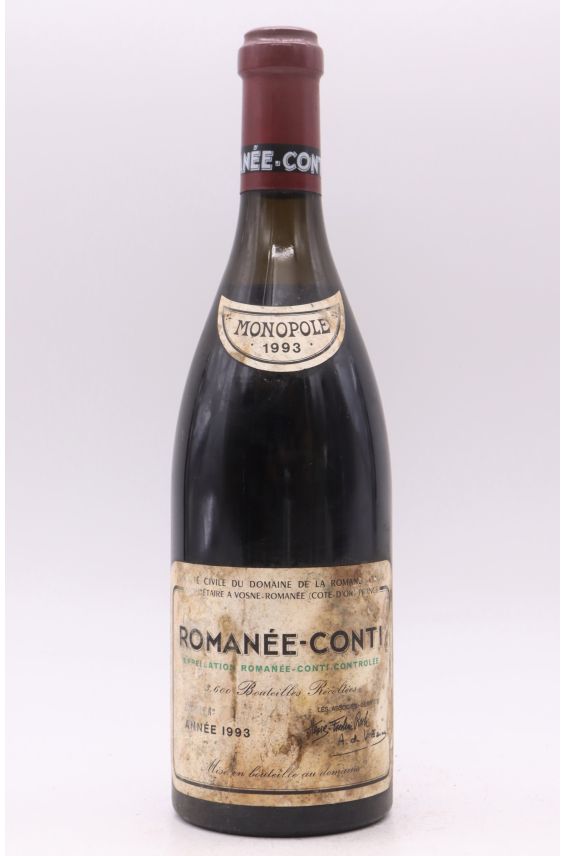 Romanée Conti 1993 -10% DISCOUNT !