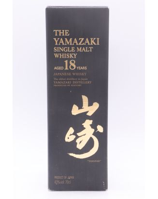 Yamazaki Single Malt Whisky 18 años de edad 70cl