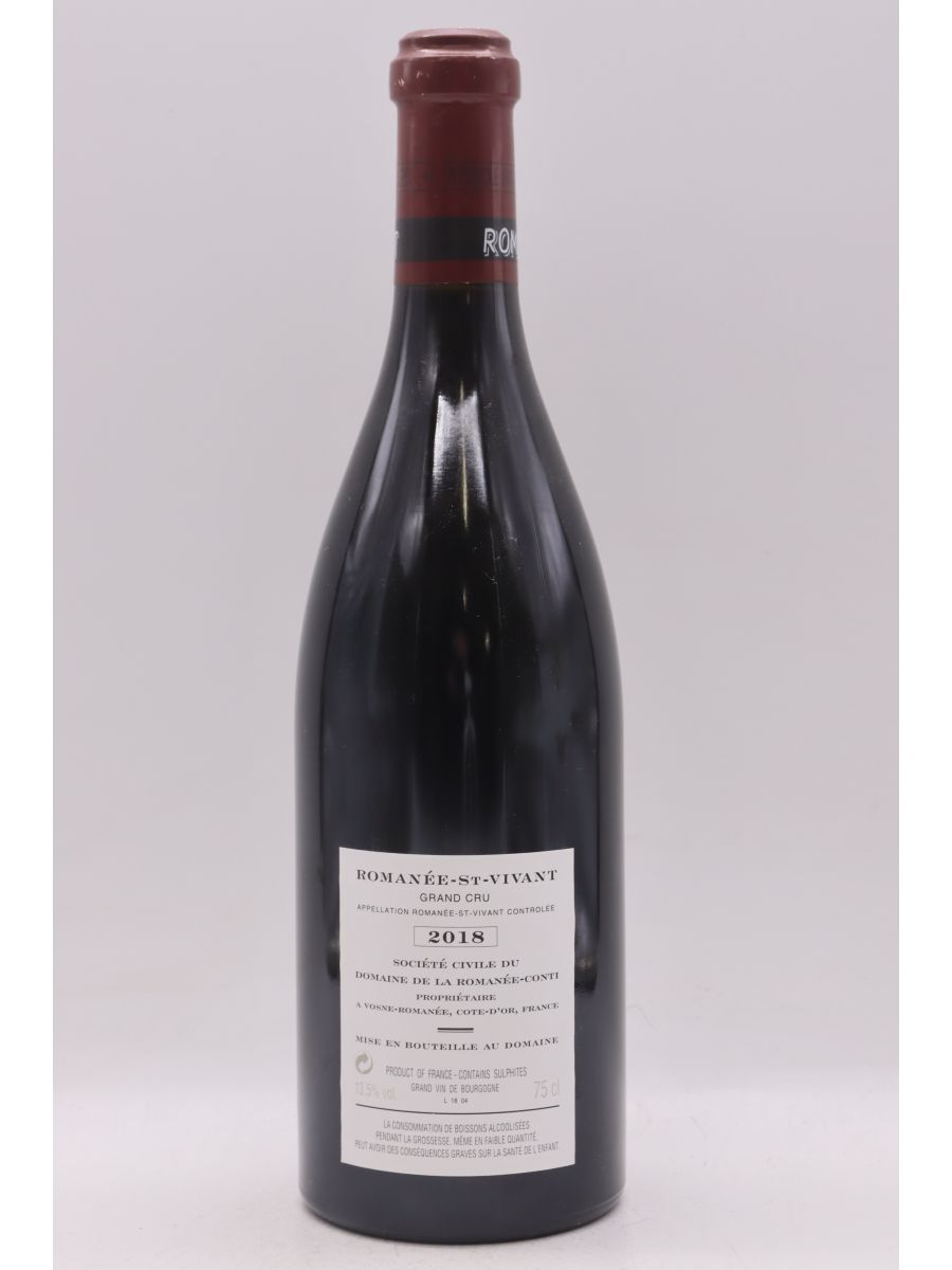 Romanée Conti Romanée Saint Vivant 2018