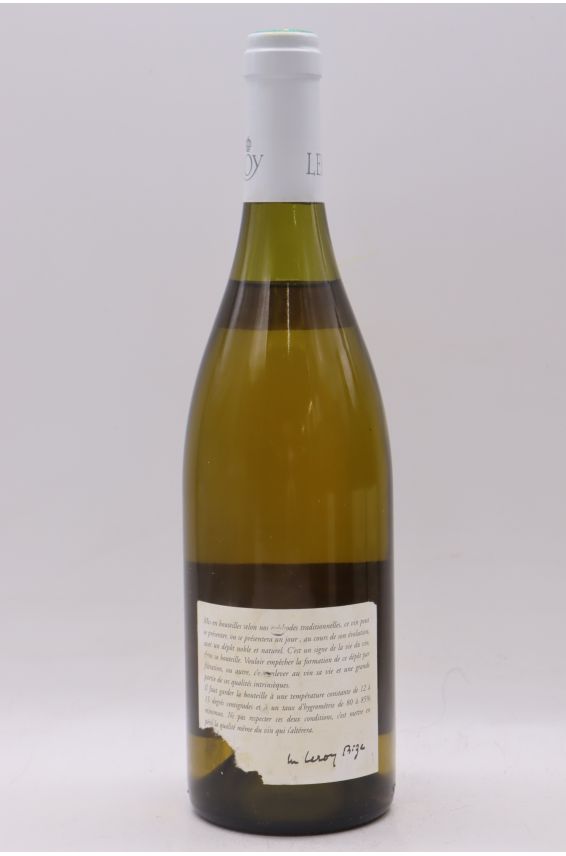 Domaine Leroy Meursault 1er cru Les Perrières 2002 - PROMO -10% !