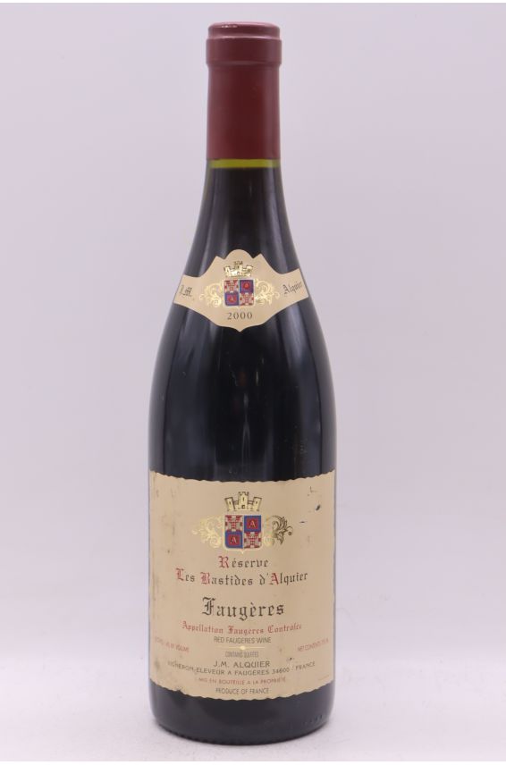 Bardi d'Alquier Faugères Les Bastides d'Alquier Reserve 2000