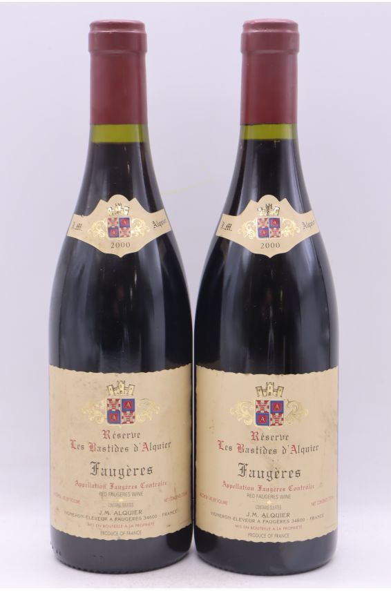 Bardi d'Alquier Faugères Les Bastides d'Alquier Reserve 2000