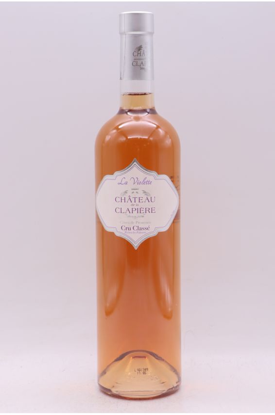 La Clapière Côtes de Provence La Violette 2015 rosé