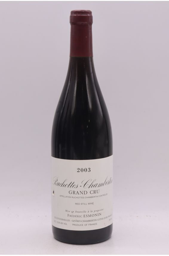 Frédéric Esmonin Ruchottes Chambertin 2003