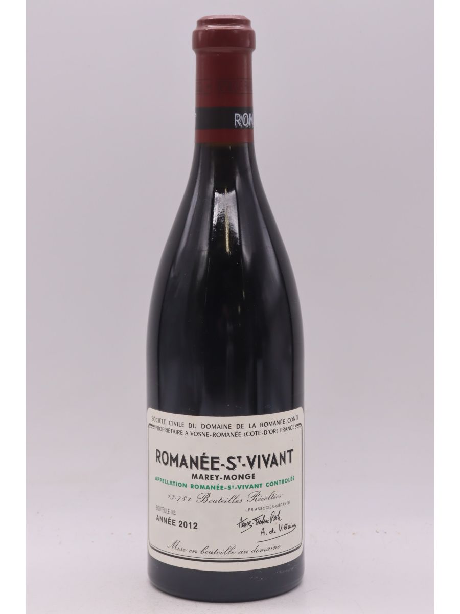 Romanée Conti Romanée Saint Vivant 2012