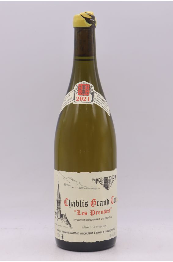 Vincent Dauvissat Chablis Grand cru Les Preuses 20210 -5% DISCOUNT !