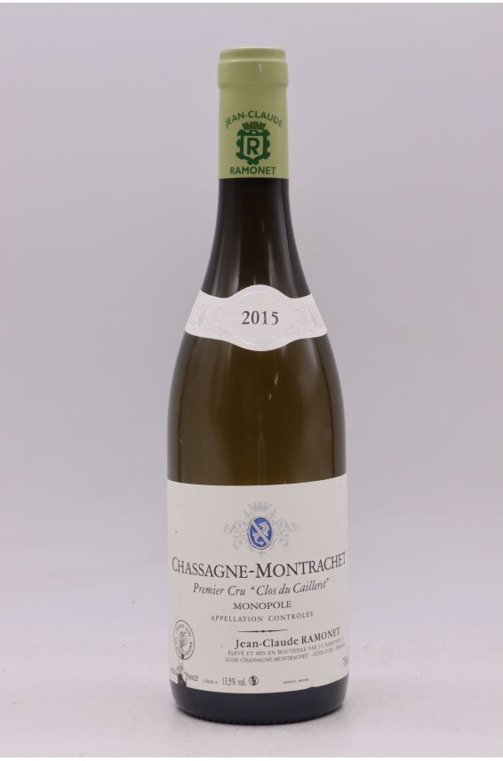 Ramonet Chassagne Montrachet 1er cru Caillerets 2015 blanco