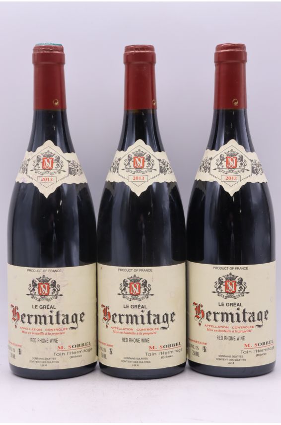 Marc Sorrel Hermitage Le Gréal 2013