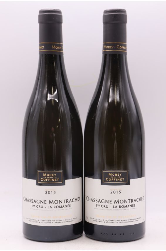 Morey Coffinet Chassagne Montrachet 1er cru La Romanée 2015