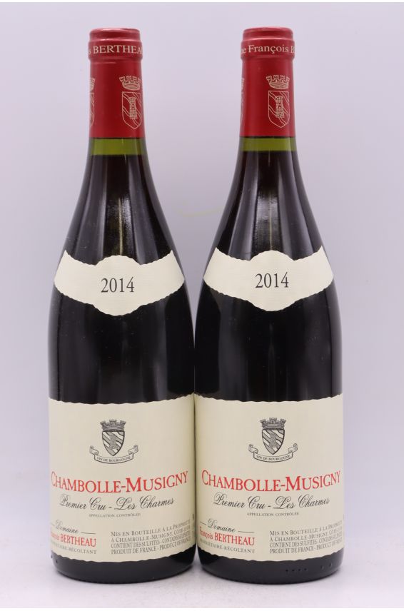 François Bertheau Chambolle Musigny 1er cru Les Charmes 2014