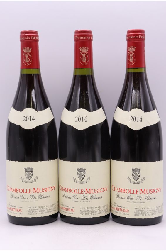 François Bertheau Chambolle Musigny 1er cru Les Charmes 2014