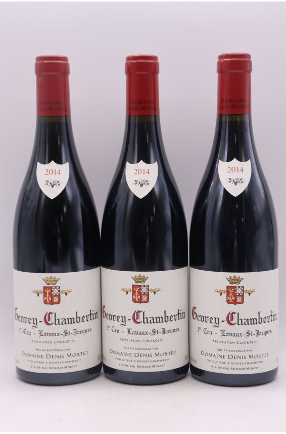 Denis Mortet Gevrey Chambertin 1er cru Lavaux Saint Jacques 2014