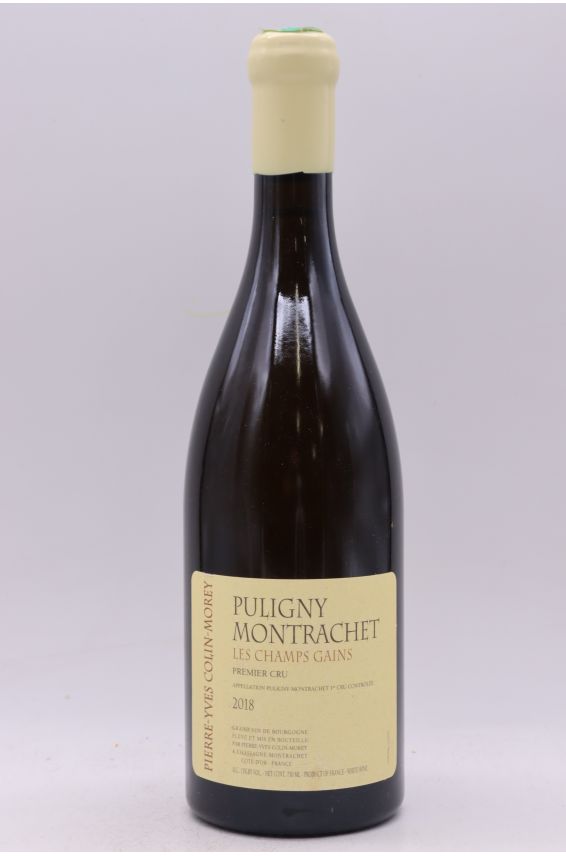 Pierre Yves Colin Morey Chassagne Montrachet 1er cru Les Champs Gains 2018