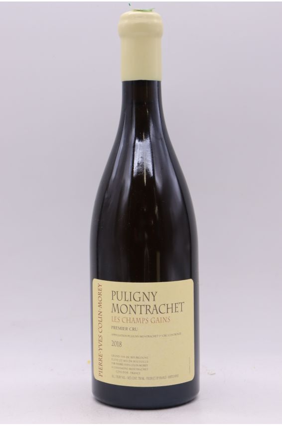 Pierre Yves Colin Morey Chassagne Montrachet 1er cru Les Champs Gains 2018
